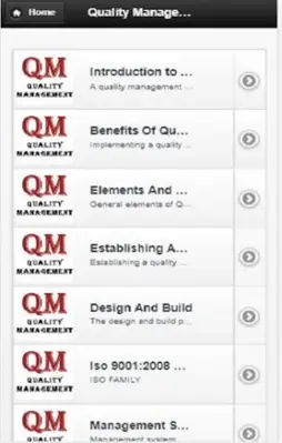 Quality management android App screenshot 2